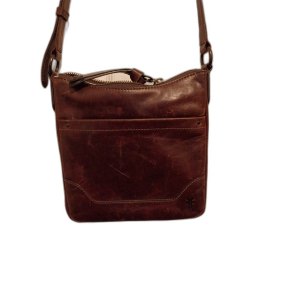 FRYE Melissa Swing Italian Leather Crossbody Bag - Picture 4 of 11